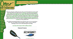 Desktop Screenshot of otter-sports.com